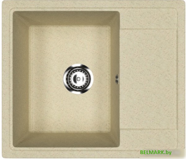 Кухонная мойка Practik PR-M 575-002 (слоновая кость) - фото