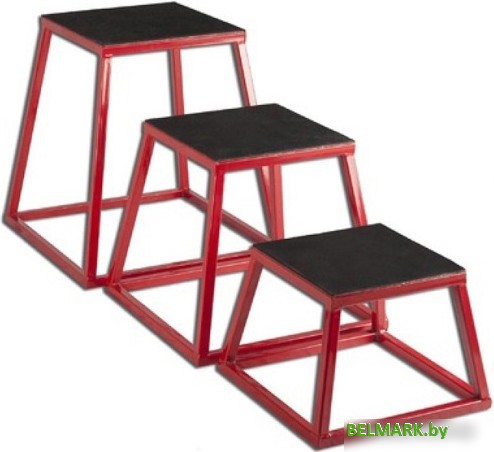 Набор тумб для кроссфита Dinamika ZSO-003931 (3 шт) - фото