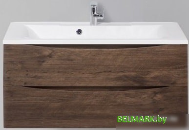 BelBagno Тумба под умывальник Marino-1000-2C-SO-RW-P (rovere moro) - фото