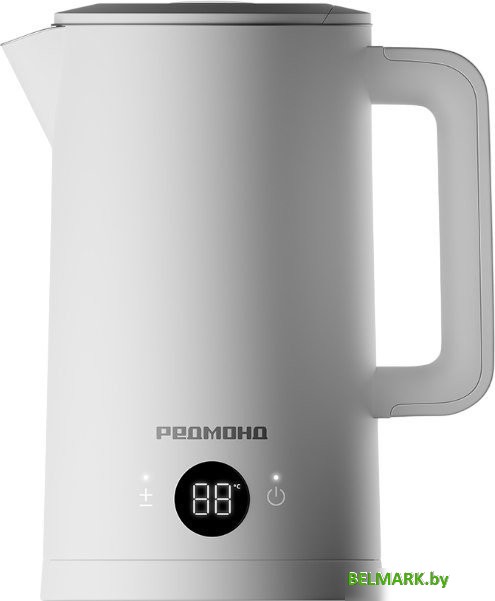 Электрический чайник Redmond (Редмонд) KM245 (белый) - фото