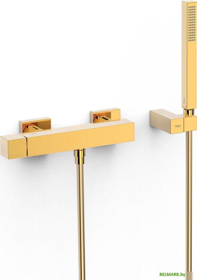 Смеситель Tres Cuadro 00716703Or - фото