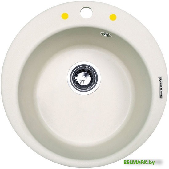 Кухонная мойка Zigmund & Shtain Kreis 480 (индийская ваниль) - фото