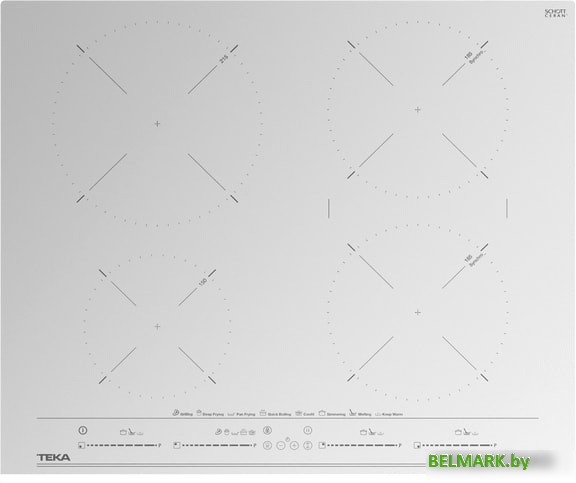 Варочная панель TEKA IZC 64630 MST (белое стекло) - фото