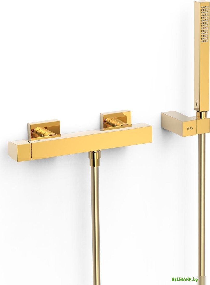 Смеситель Tres Slim 20216701Or - фото
