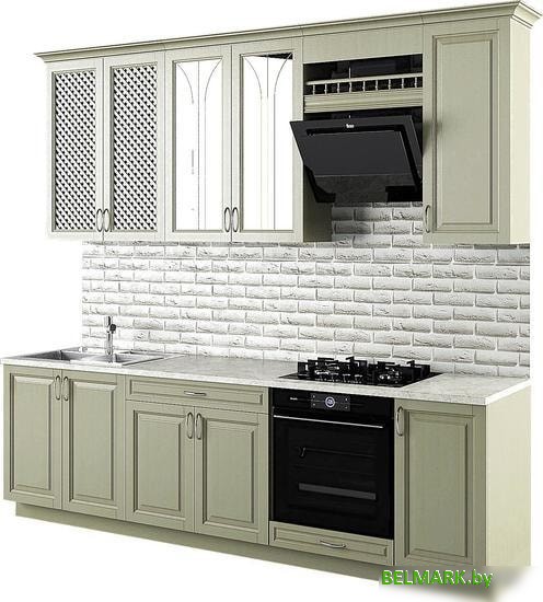 Кухня Молодечномебель Злата 2600 (эмаль) - фото