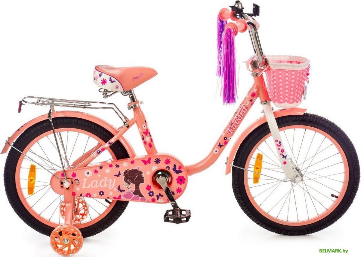 Детский велосипед Favorit Lady LAD-18PC - фото