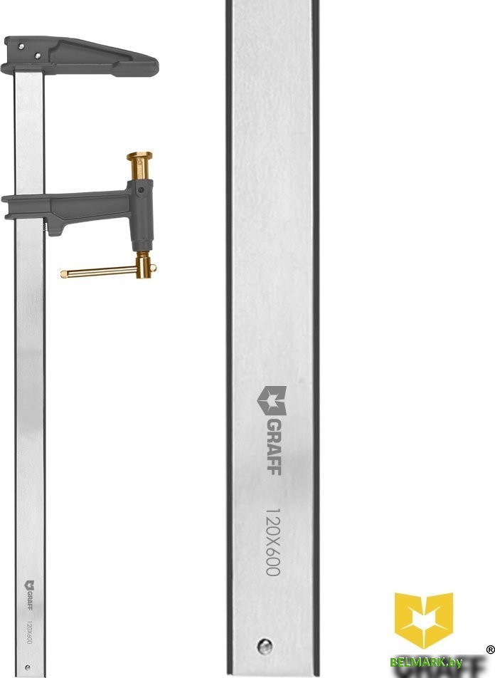 Струбцина Graff 120х600мм FCS126 Expert 2406009 - фото2