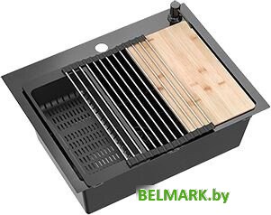 Кухонная мойка Quadron ZH5845PVDBLM - фото