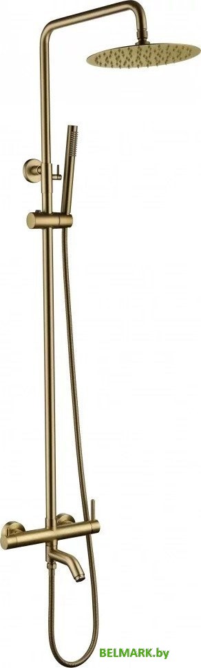 Душевая система Grocenberg GB7099 (золото матовый) - фото