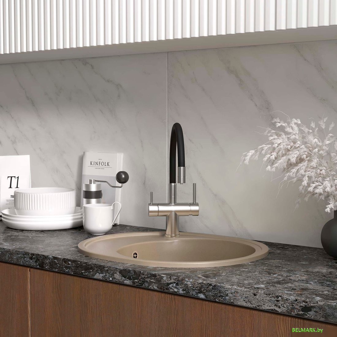 Кухонная мойка Reflexion Allonge RF0658BE - фото2