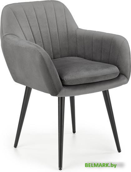 Стул с подлокотниками Halmar K429 (серый) - фото