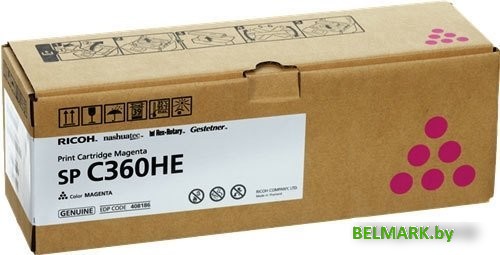 Картридж Ricoh SP C360HE 408186 (маджента) - фото