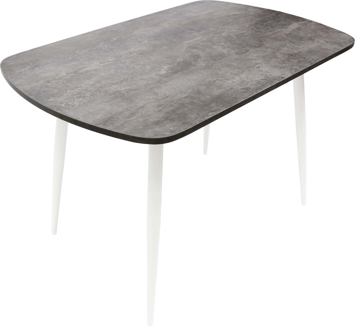 Кухонный стол ВВР ЛДСП (камень темный/белый конус 110/70) - фото2