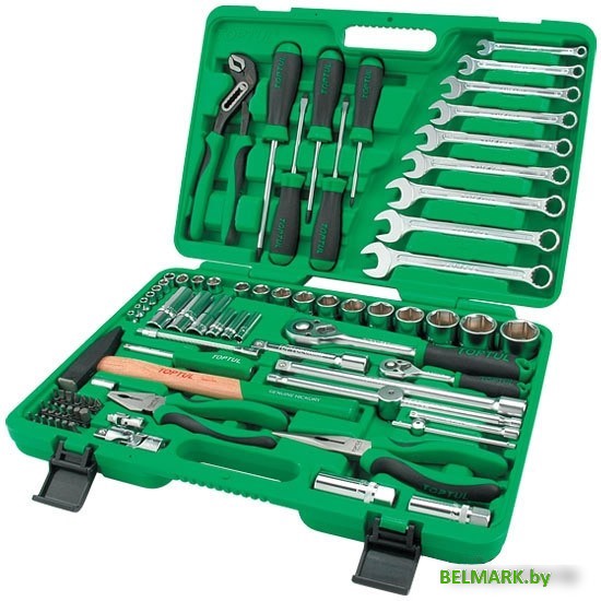 Универсальный набор инструментов Toptul GCAI8002 80 предметов - фото