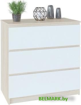 Комод Сокол Т-2Р (дуб сонома/белый) - фото