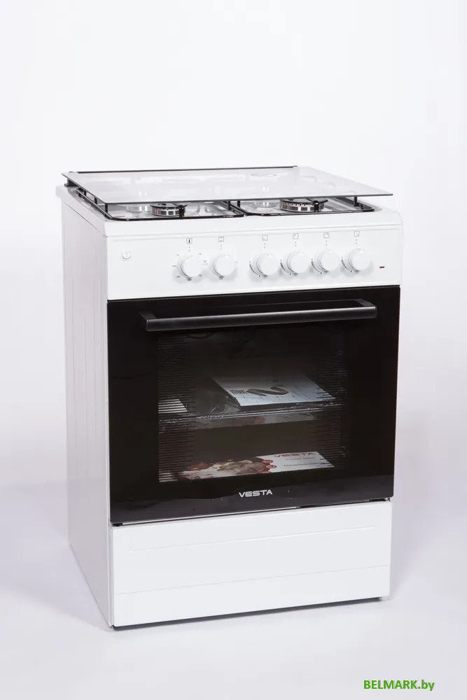 Кухонная плита VESTA Valencia VGE 10-E (белый) - фото2