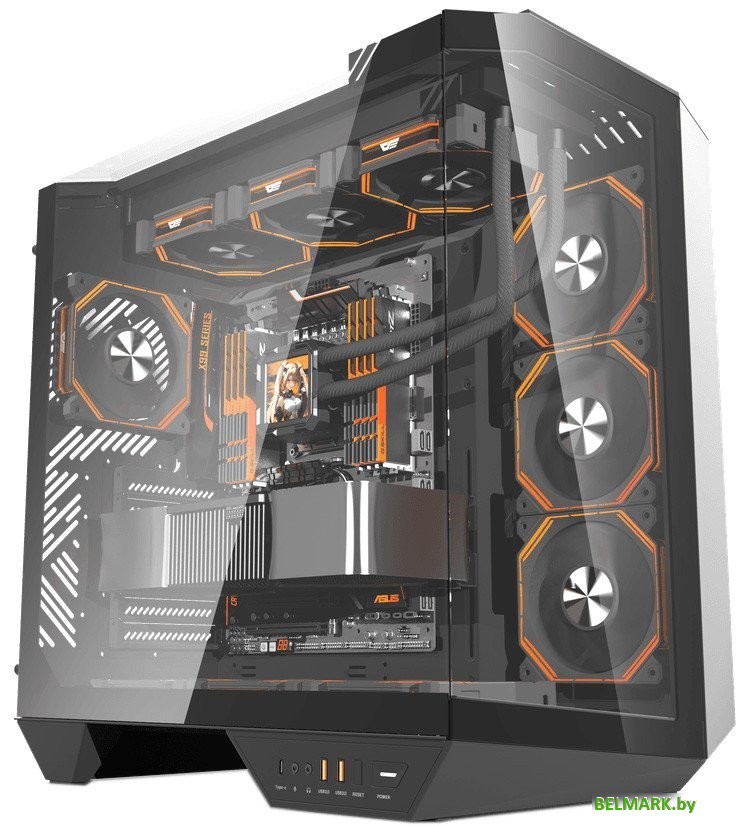 Корпус dark Flash DY470 (черный) - фото