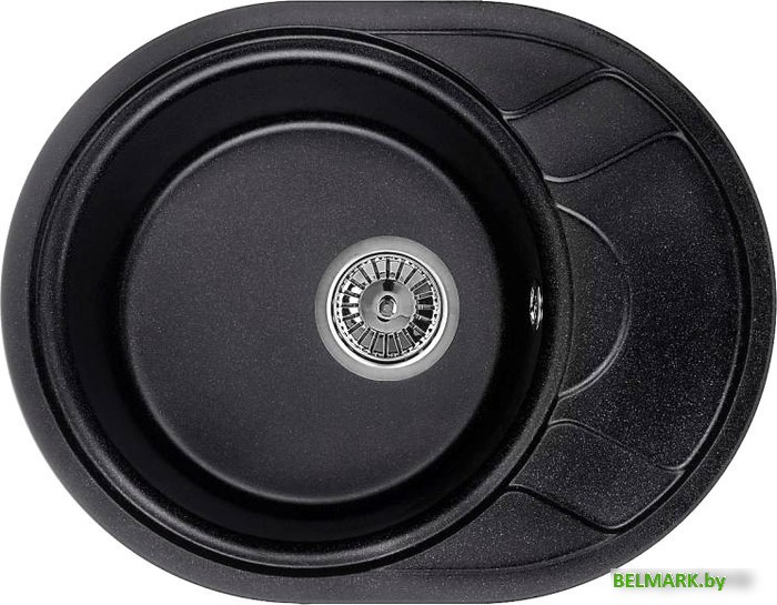 Кухонная мойка Granula 5802 (шварц) - фото