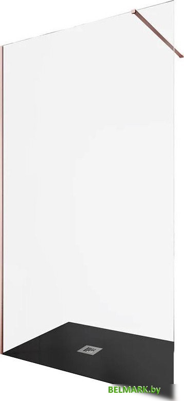 Душевая стенка Allen Brau Infinity 3.21017.60 323809 (медь браш) - фото