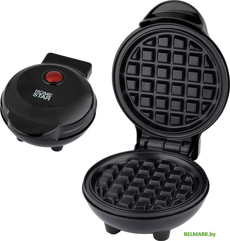 Вафельница HomeStar HS-2040 106137 (черный) - фото