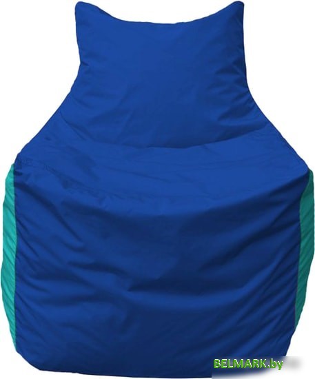 Кресло-мешок Flagman Фокс Ф2.1-124 (синий/бирюзовый) - фото2