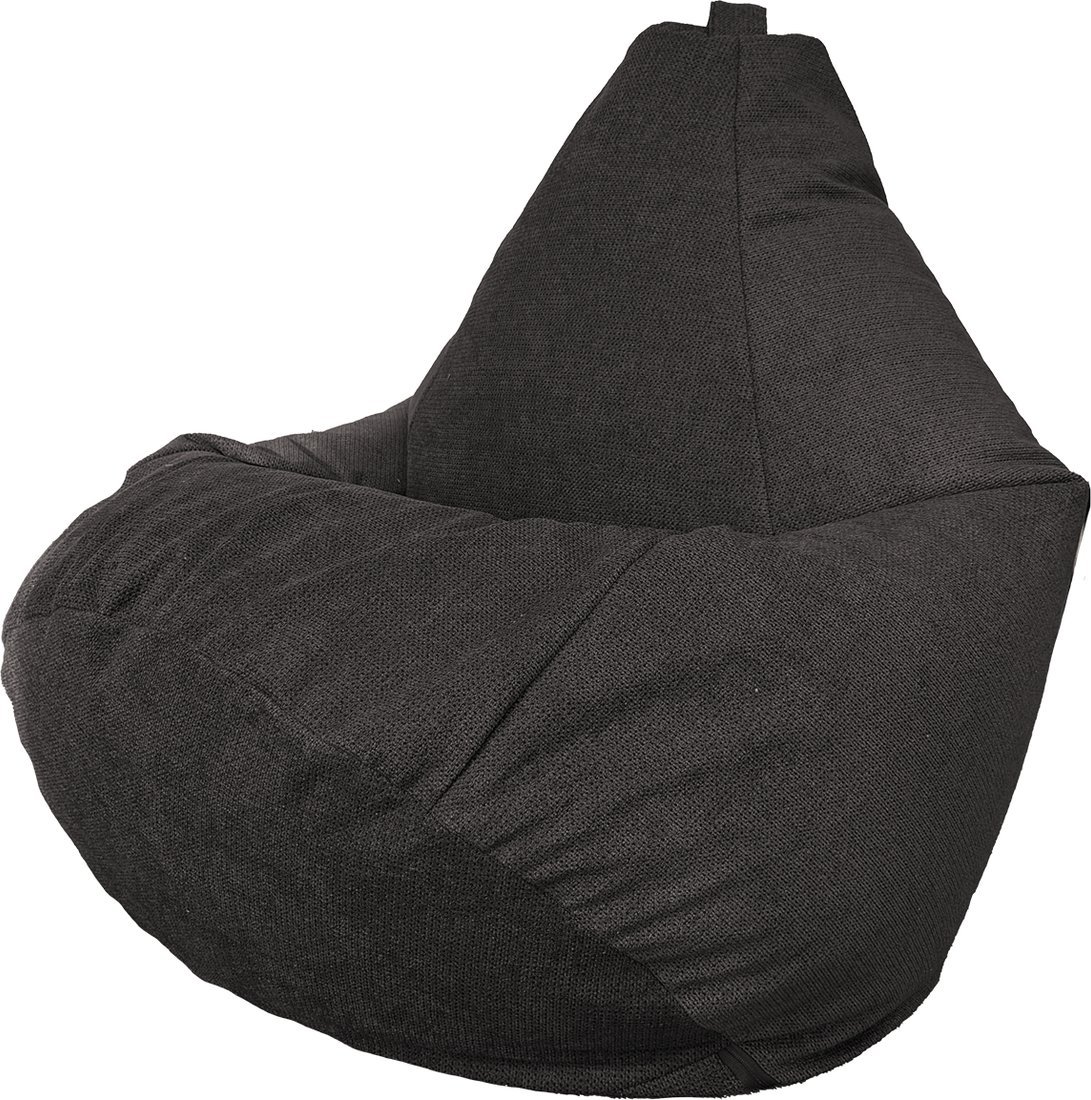 Кресло-мешок Flagman Груша Мега XXXL Г3.5-256 (Crown 19 Charcoal) - фото