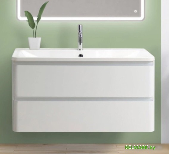 BelBagno Тумба под умывальник Albano-1200-2C-SO-BL - фото