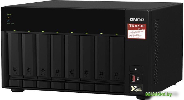 Сетевой накопитель QNAP TS-873A-8G - фото