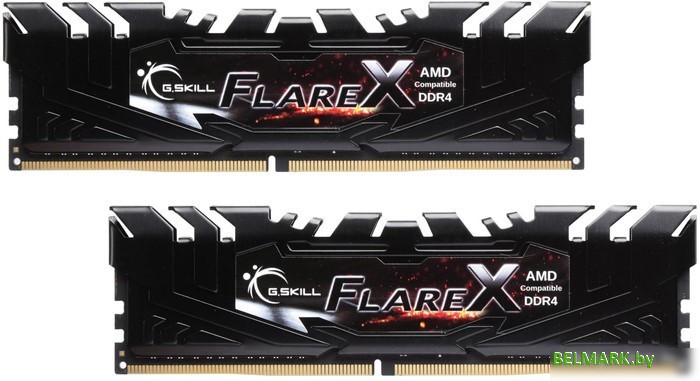 Оперативная память G.Skill Flare X 2x8GB DDR4 PC4-25600 F4-3200C16D-16GFX - фото