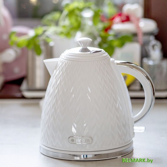 Электрический чайник Eldom C265 Nelo (белый) - фото