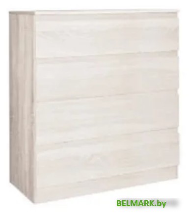 Комод Евва Турин ТР-4S/YA-S (ясень снежный) - фото