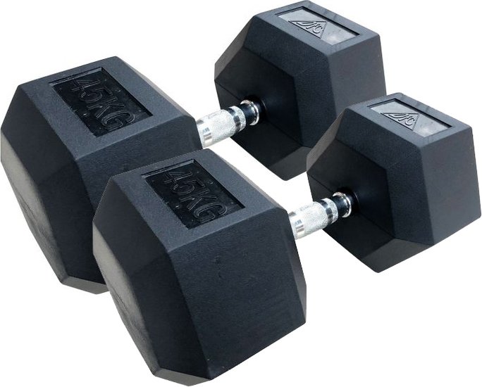 Набор гантелей DFC DB001-45 2x45 кг - фото
