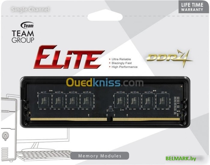 Оперативная память Team Elite 16GB DDR4 PC4-25600 TED416G3200C2201 - фото2