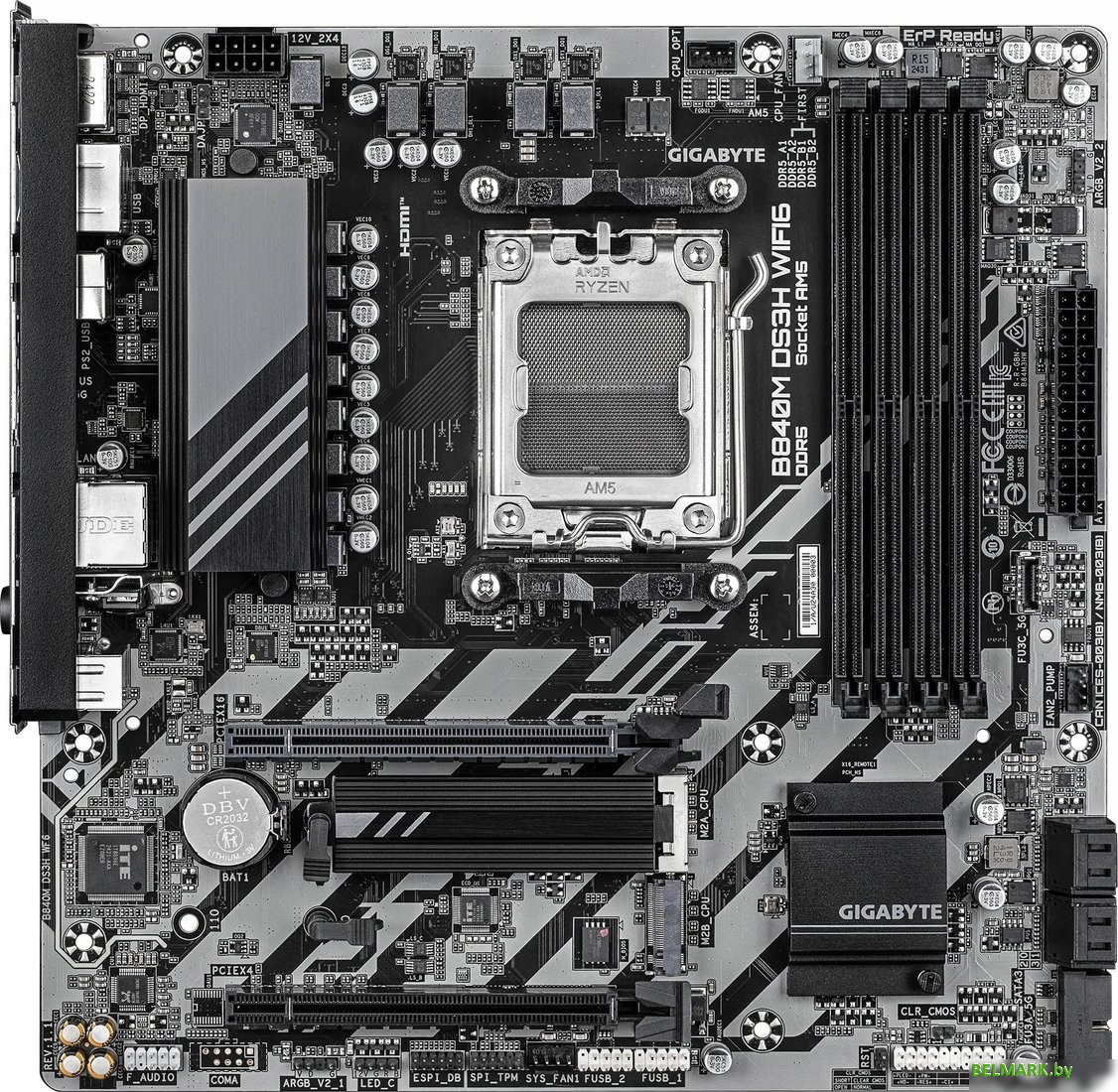 Материнская плата Gigabyte B840M DS3H WiFi6 - фото