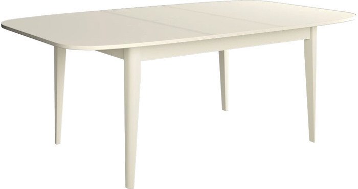 Кухонный стол Васанти плюс Партнер ПС-28 110-150x70 М (бежевый матовый/бежевый) - фото2