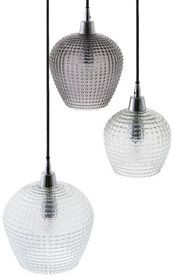 Подвесная люстра Bergenson Bjorn Aurora BB0000563 (серый/прозрачный) - фото2