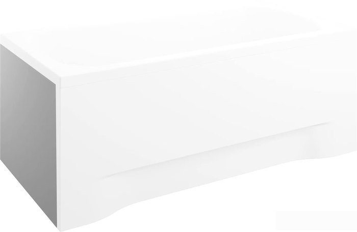 Торцевой экран под ванну Polimat Classic 70x52 00603 (белый) - фото