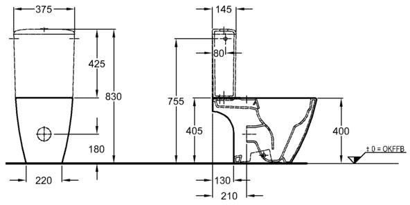 Унитаз Keramag iCon Rimfree 200460000 - фото2