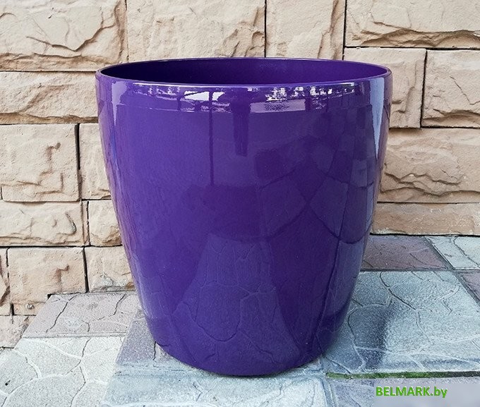 Вазон Forgarden Classic BN10355 (фиолетовый глянцевый) - фото2