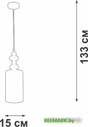 Подвесная люстра Vitaluce V2997-1/1S - фото2