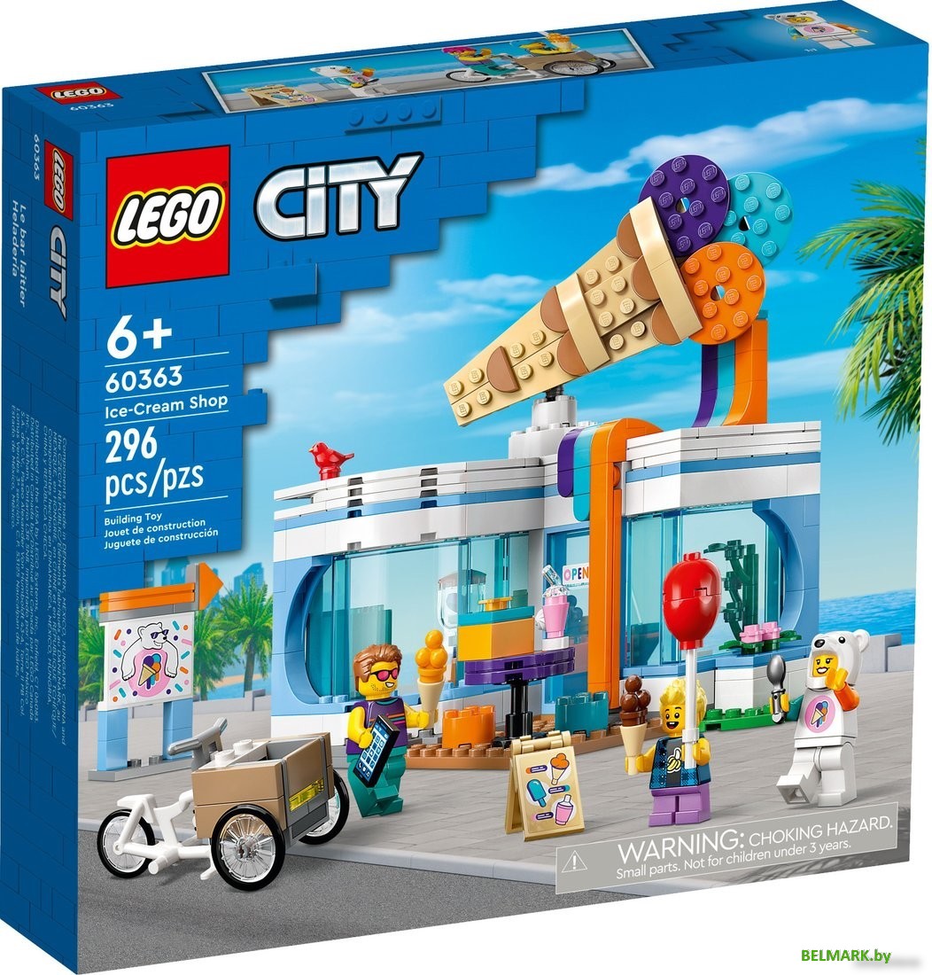 Конструктор LEGO City 60363 Магазин мороженого - фото