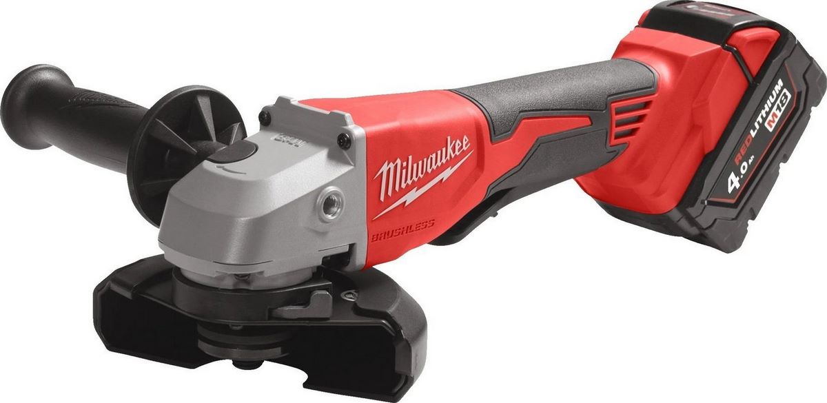 Угловая шлифмашина Milwaukee M18 BLSAG115XPD-0 4933492646 (с 2-мя АКБ, кейс) - фото2