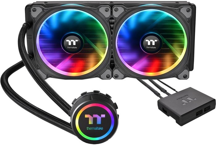 Кулер для процессора Thermaltake Floe Riing RGB 280 TT Premium Edition - фото