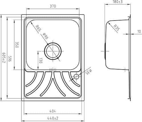 Кухонная мойка IDDIS Arro ARR60SRi77 - фото2