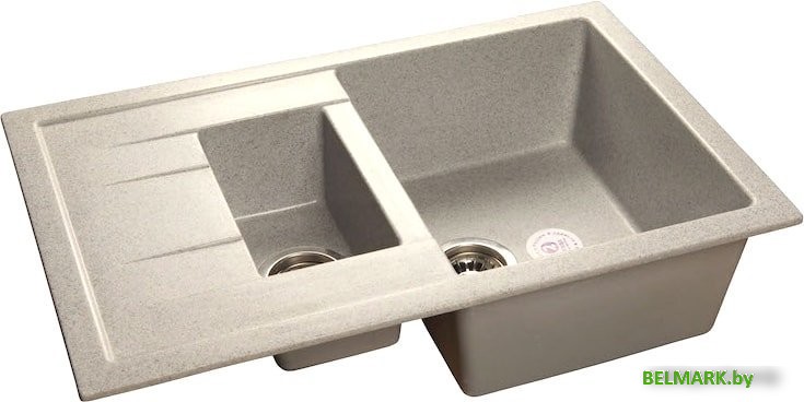 Кухонная мойка GranFest GF-Q775KL (серый) - фото