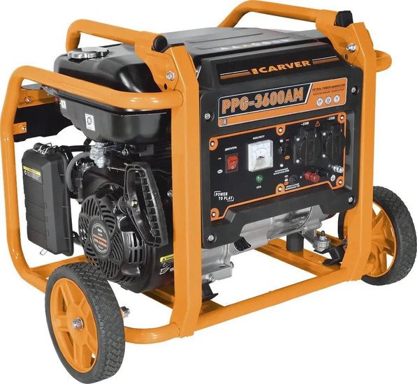 Бензиновый генератор Carver PPG-3600AM - фото2