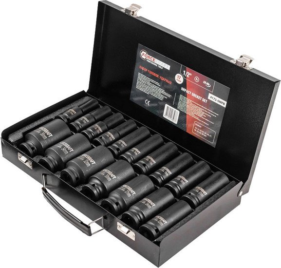 Набор головок слесарных ForceKraft FK-4172-5MPB - фото2