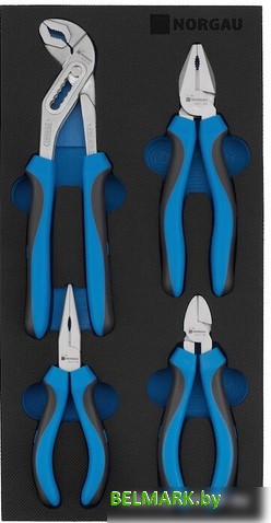 Набор пассатижей Norgau NPSK-004 (4 предмета) - фото