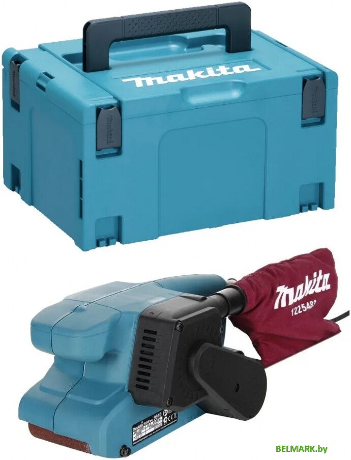 Ленточная шлифмашина Makita 9910J (кейс) - фото