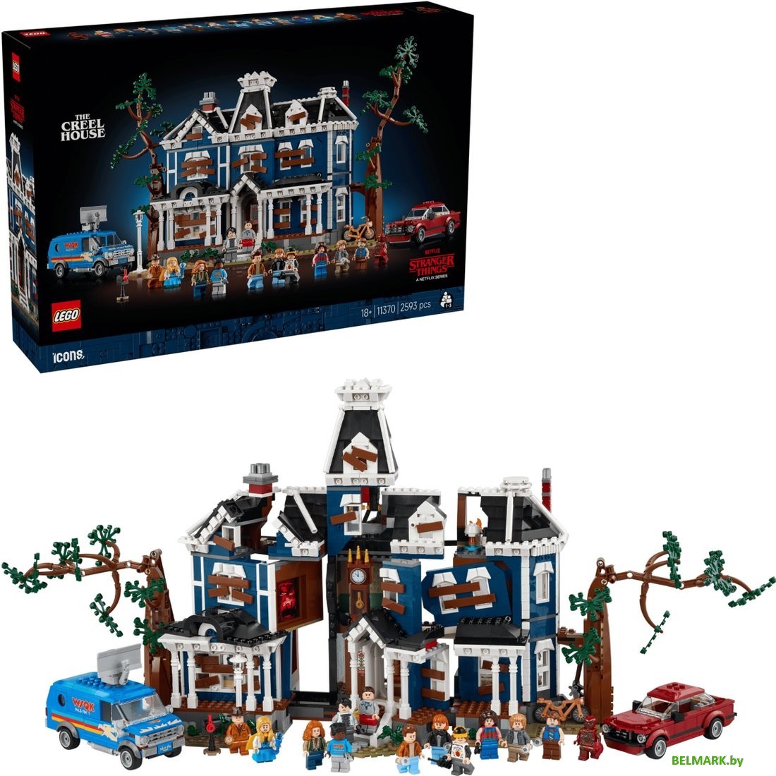 Конструктор LEGO Icons 11370 Очень странные дела: Дом Криллов - фото